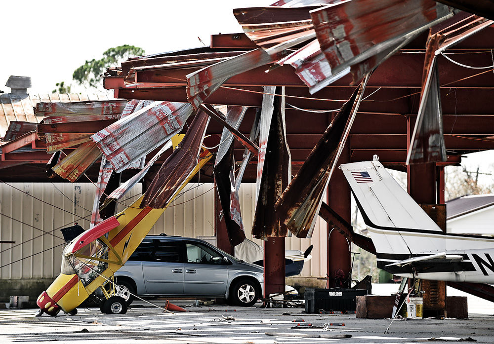 Hurricane Michael aftermath Donalsonville